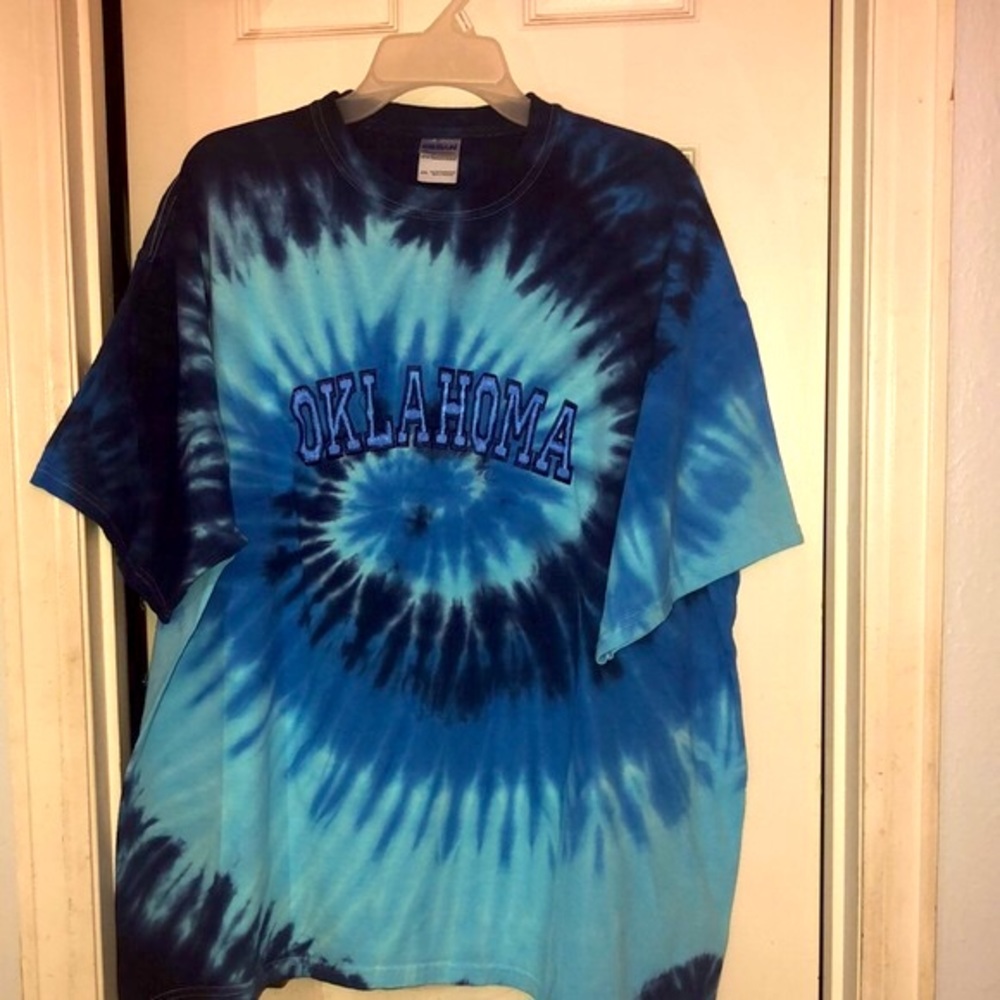 The original Classic Established Oklahoma Tie-Dye T-Shirt